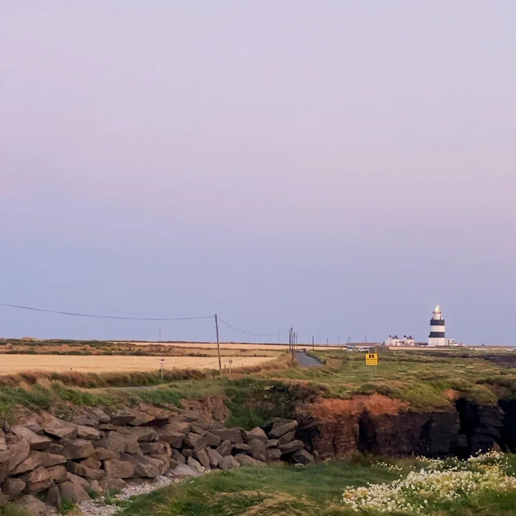 View of the Atlantic Ocean at dawn