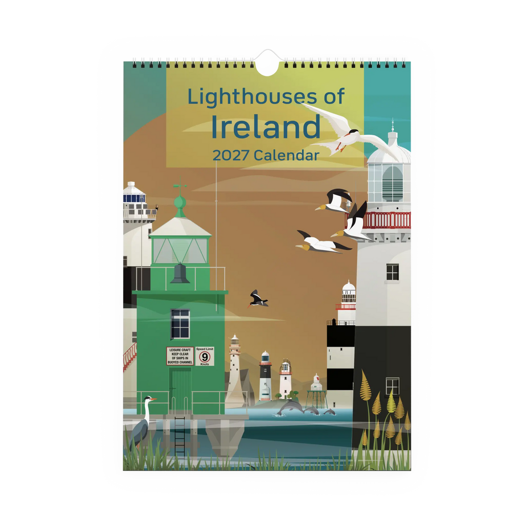 2027 Lighthouses of Ireland Calendar