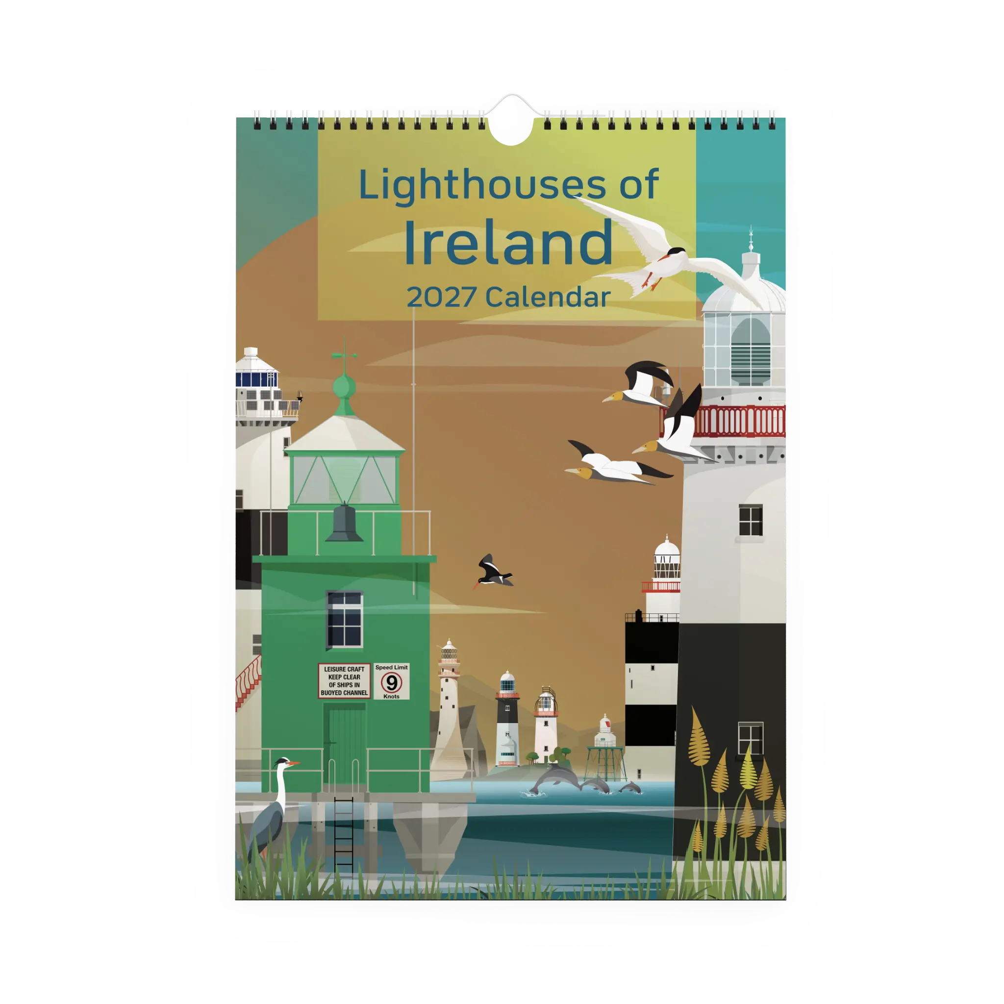 2027 Lighthouses of Ireland Calendar