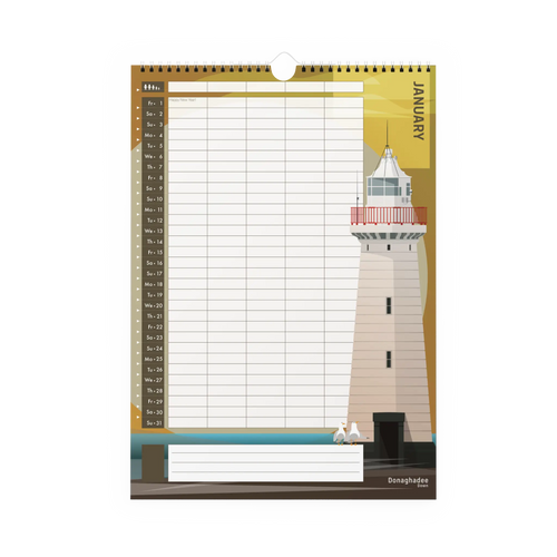 2027 Lighthouses of Ireland Calendar