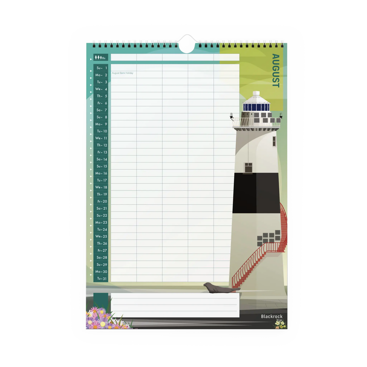 2027 Lighthouses of Ireland Calendar