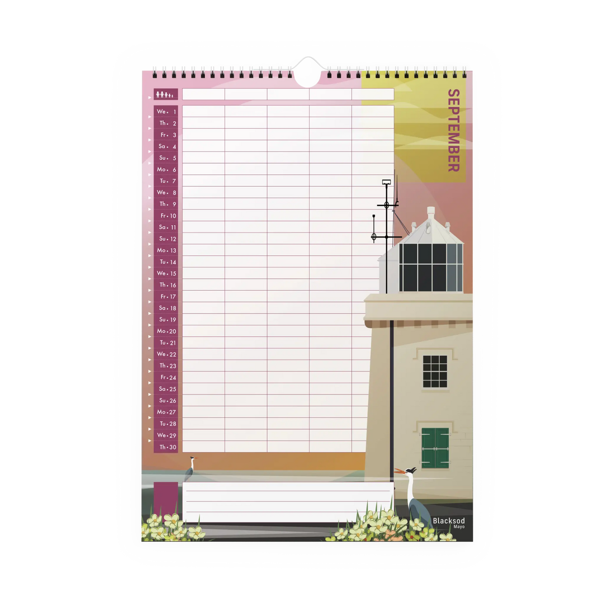 2027 Lighthouses of Ireland Calendar