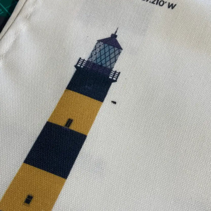 12 Lighthouses of Ireland tea towel (seconds)