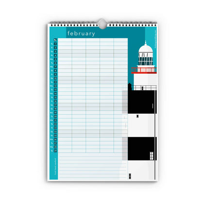 2024 Lighthouses of Ireland Family Calendar