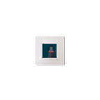 Illustration of Ballycotton lighthouse on a midnight blue background, mounted and measuring 10x10cm.