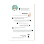 Mutton Island lighthouse, County Galway, Ireland info sheet