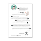 Black Rock lighthouse, County Mayo, Ireland info sheet