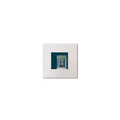 Illustration  The Great Light lighthouse on a midnight blue background, mounted and measuring 10x10cm.
