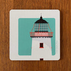 4 Coaster Set - Lighthouses of Ireland