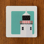 4 Coaster Set - Lighthouses of Ireland