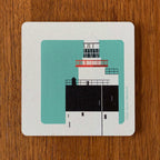 4 Coaster Set - Lighthouses of Ireland