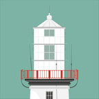 Galley Head lighthouse, County Cork, Ireland detail