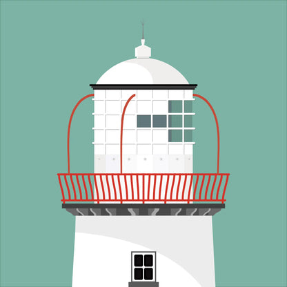 Valentia Island lighthouse, County Kerry, Ireland detail