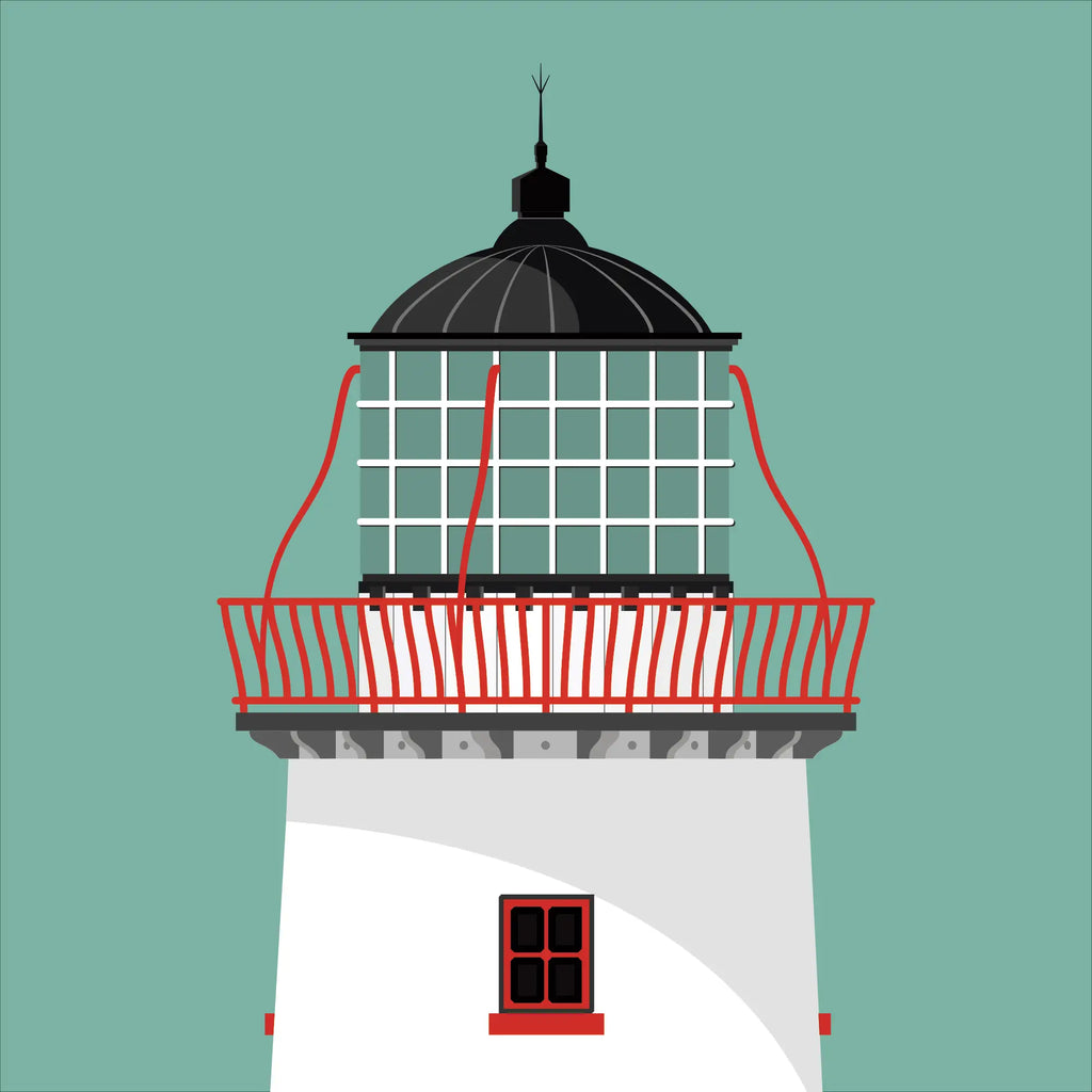 Clare Island lighthouse, County Mayo, Ireland detail