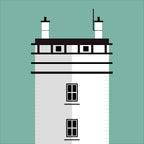 Rathlin West lighthouse, County Antrim, Ireland detail