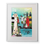 Lighthouses of Ireland Jigsaw print