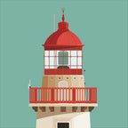 Dún Laoghaire East lighthouse, County Dublin, Ireland detail