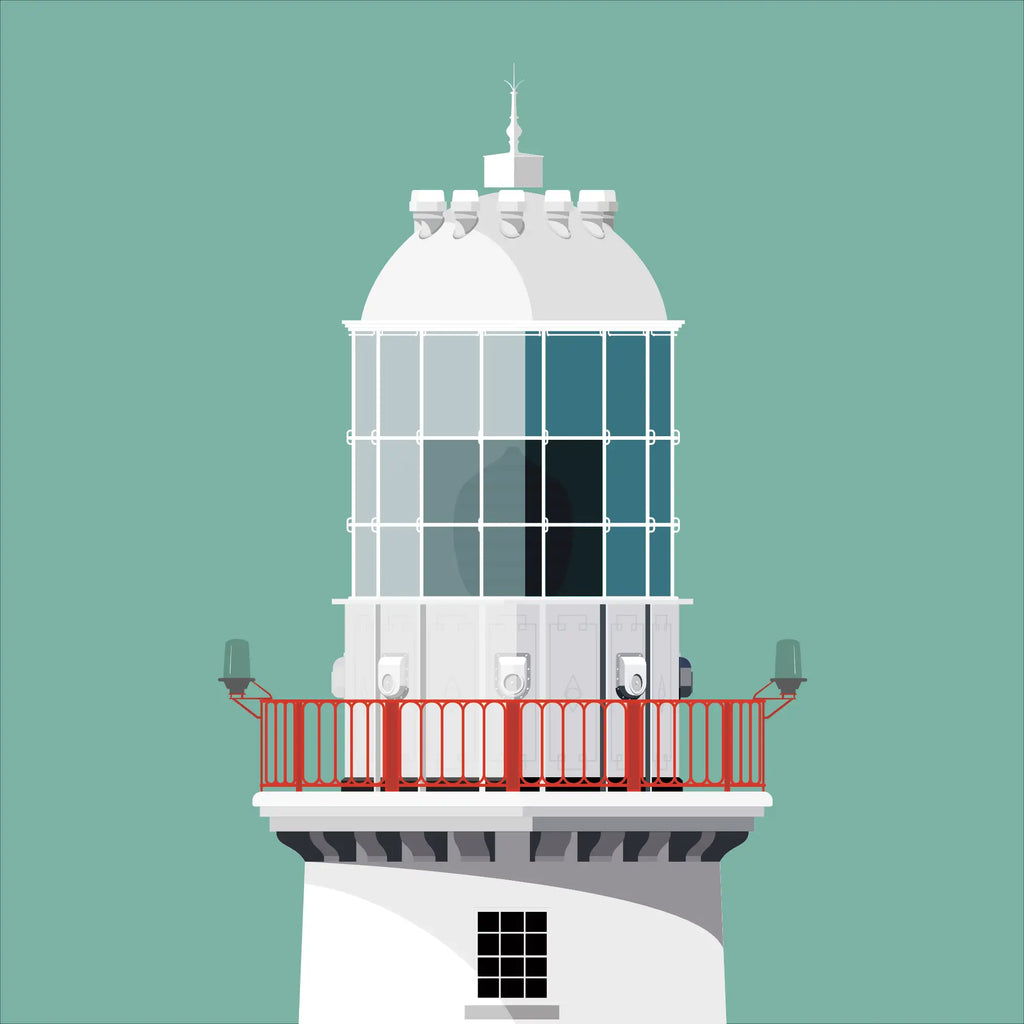 Wicklow New lighthouse, County Wicklow, Ireland detail