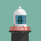 Rathlin East lighthouse, County Rathlin, Ireland detail