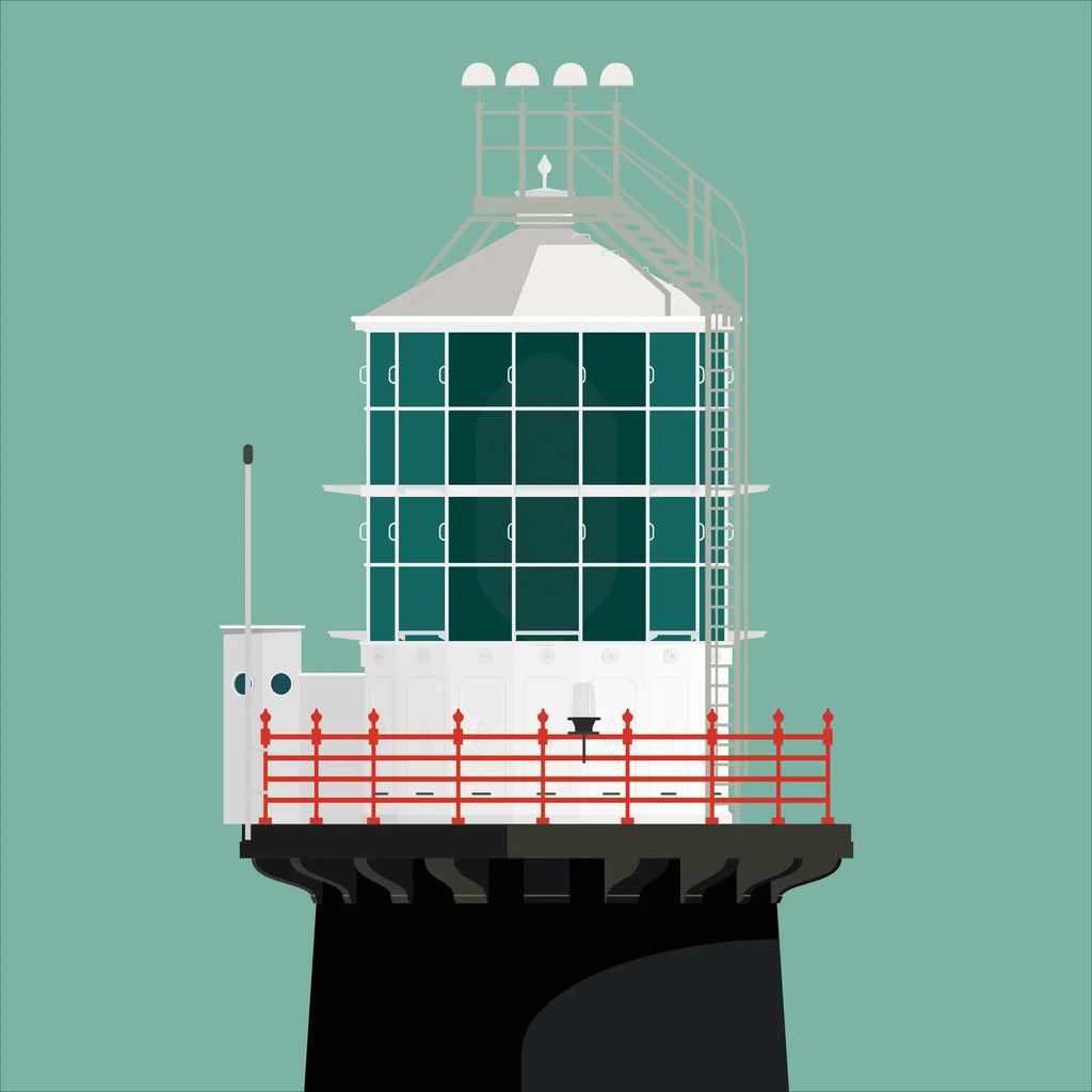 Tory Island lighthouse, County Donegal, Ireland detail