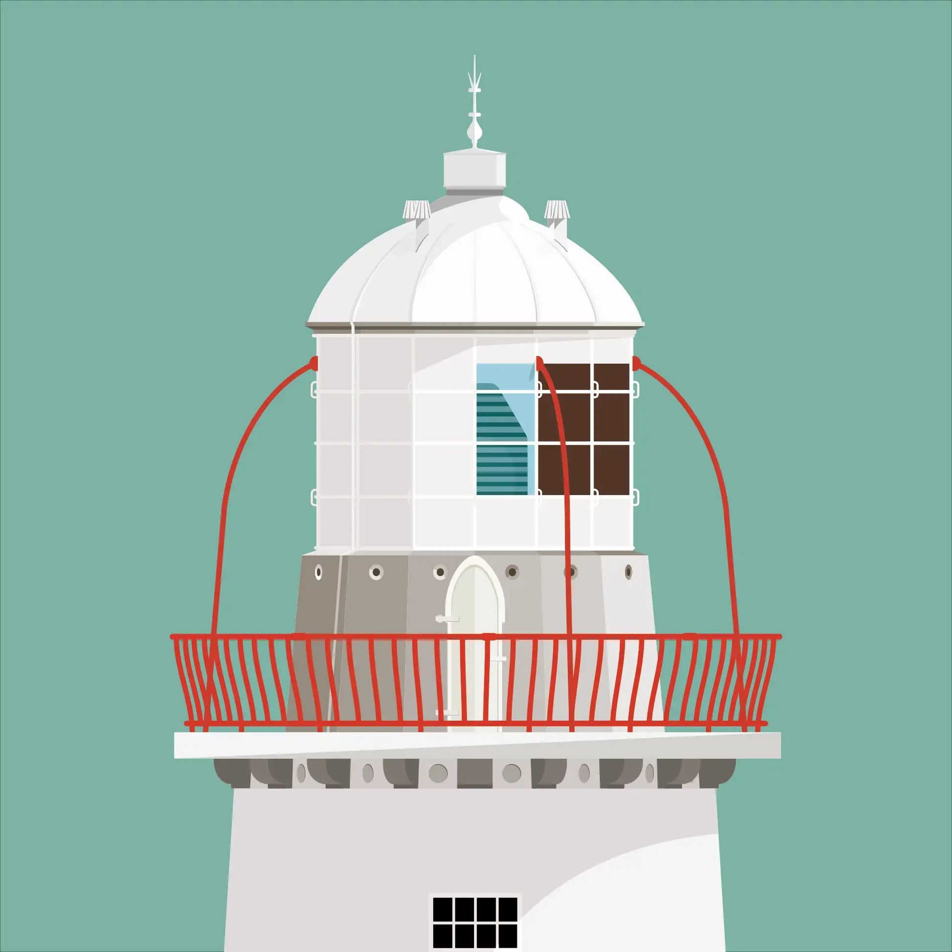 Crookhaven lighthouse, County Cork, Ireland detail