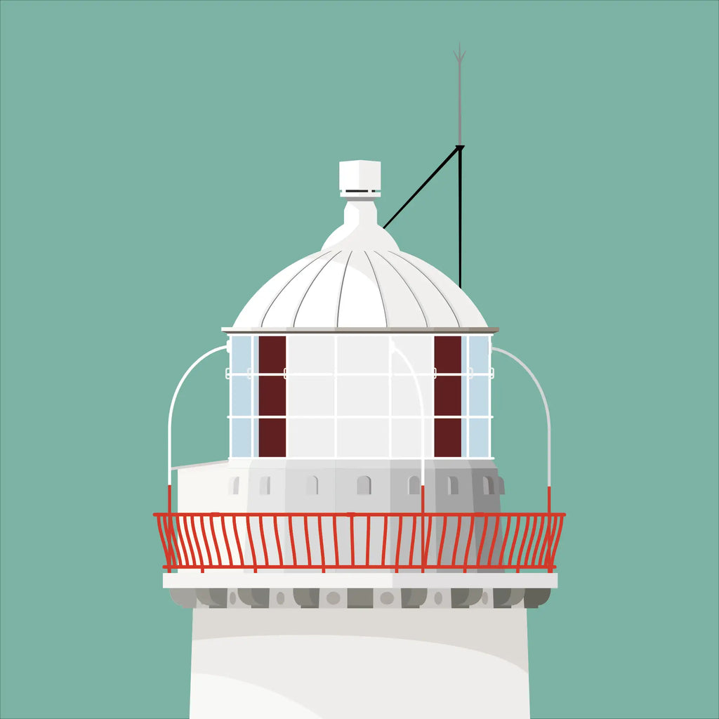 Broadhaven lighthouse, County Mayo, Ireland detail