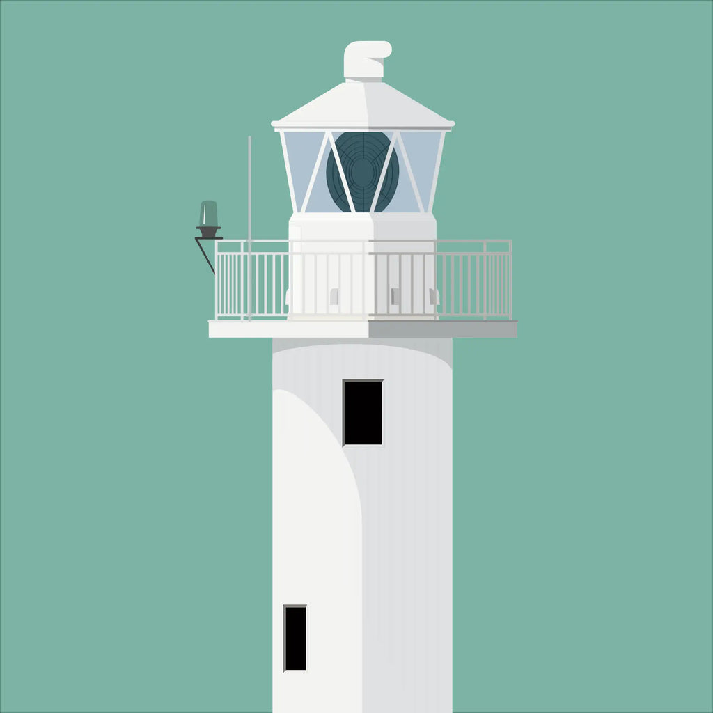 Inishtrahull lighthouse, County Donegal, Ireland detail