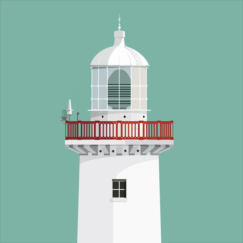 Inisheer lighthouse, County Galway, Ireland detail