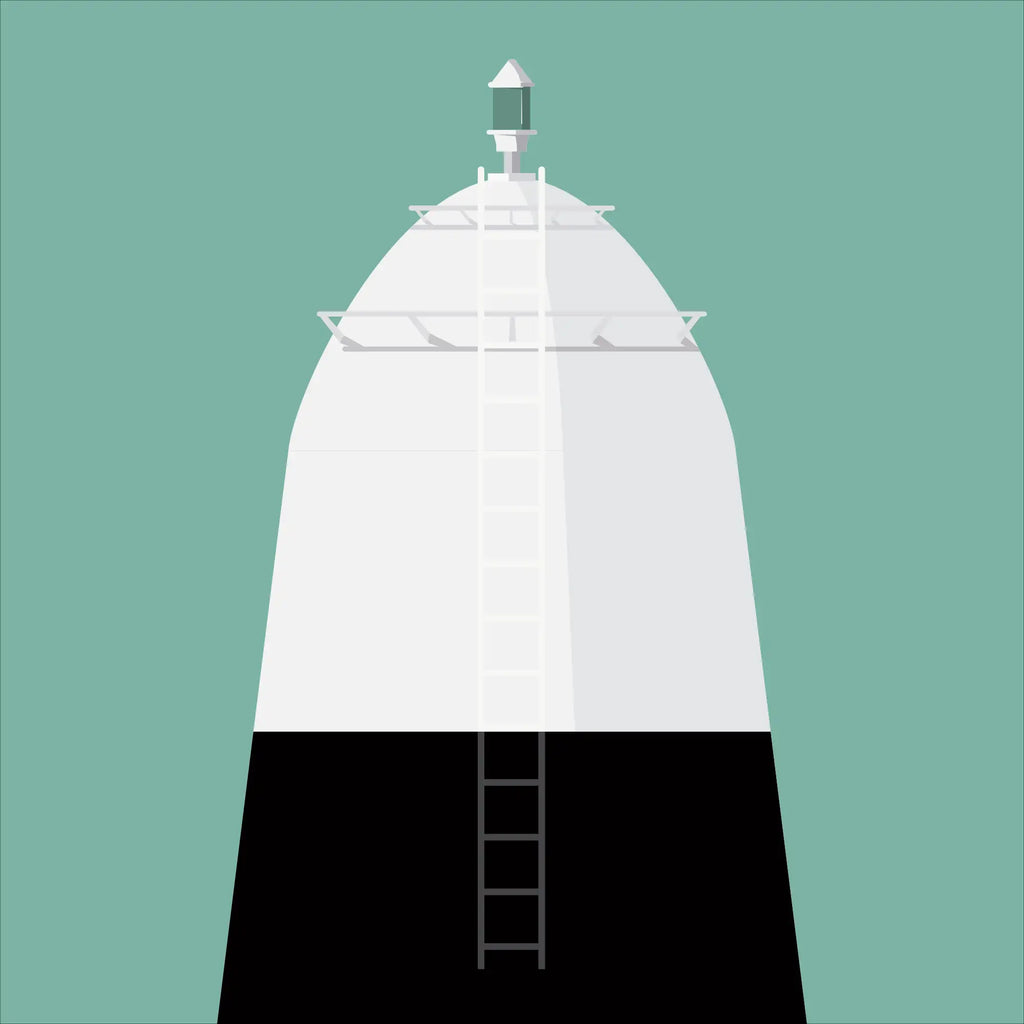 Ballagh Rocks lighthouse, County Donegal, Ireland detail