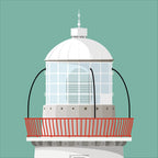 Eagle Island lighthouse, County Mayo, Ireland detail