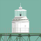 Dundalk lighthouse, County Louth, Ireland detail