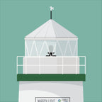 Warren_Point lighthouse, County Donegal, Ireland detail